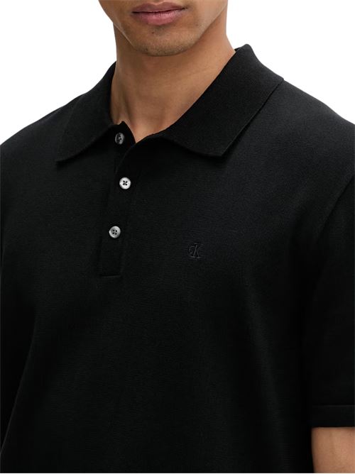 Polo in maglia di cotone Calvin Klein | LV04LC326GUB1